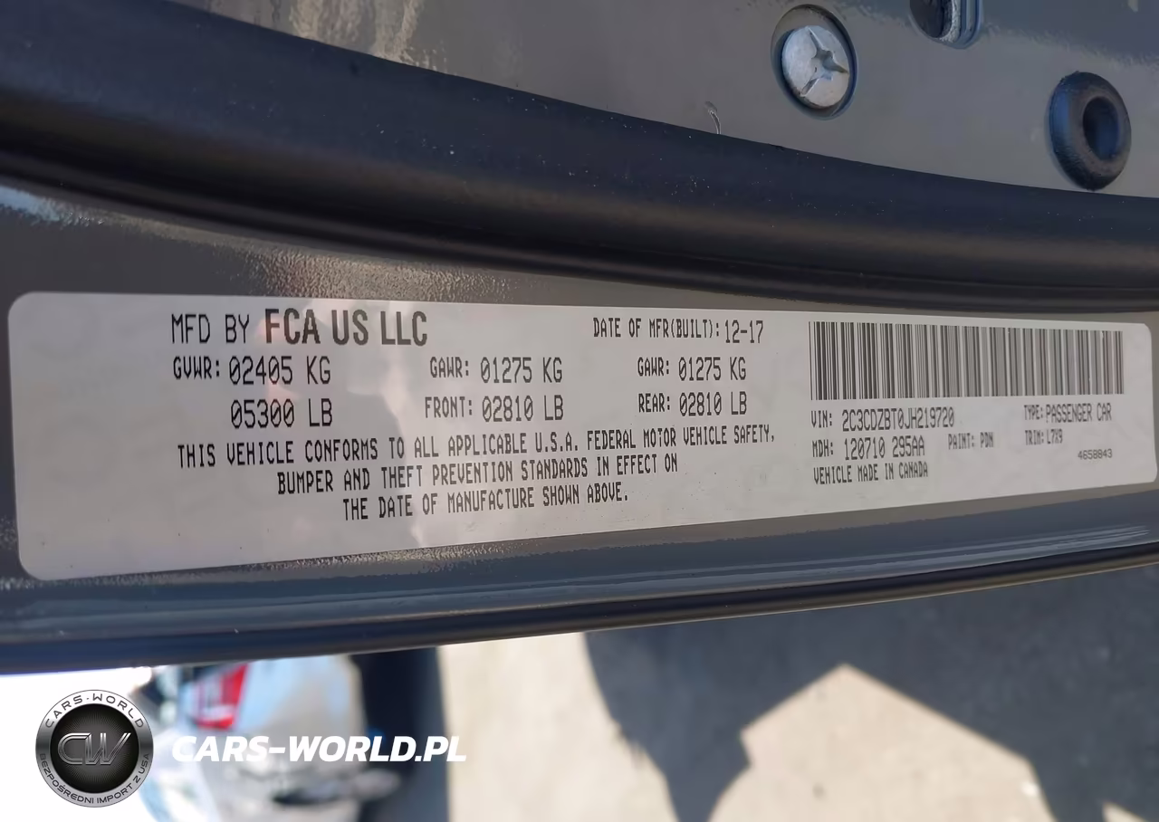 2018 Dodge Challenger R-T VIN:2C3CDZBT0JH219720 - 9
