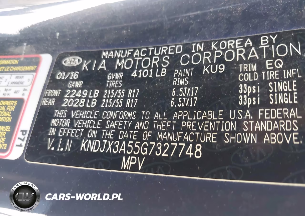 2016 Kia Soul ! VIN:KNDJX3A55G7327748 - 9