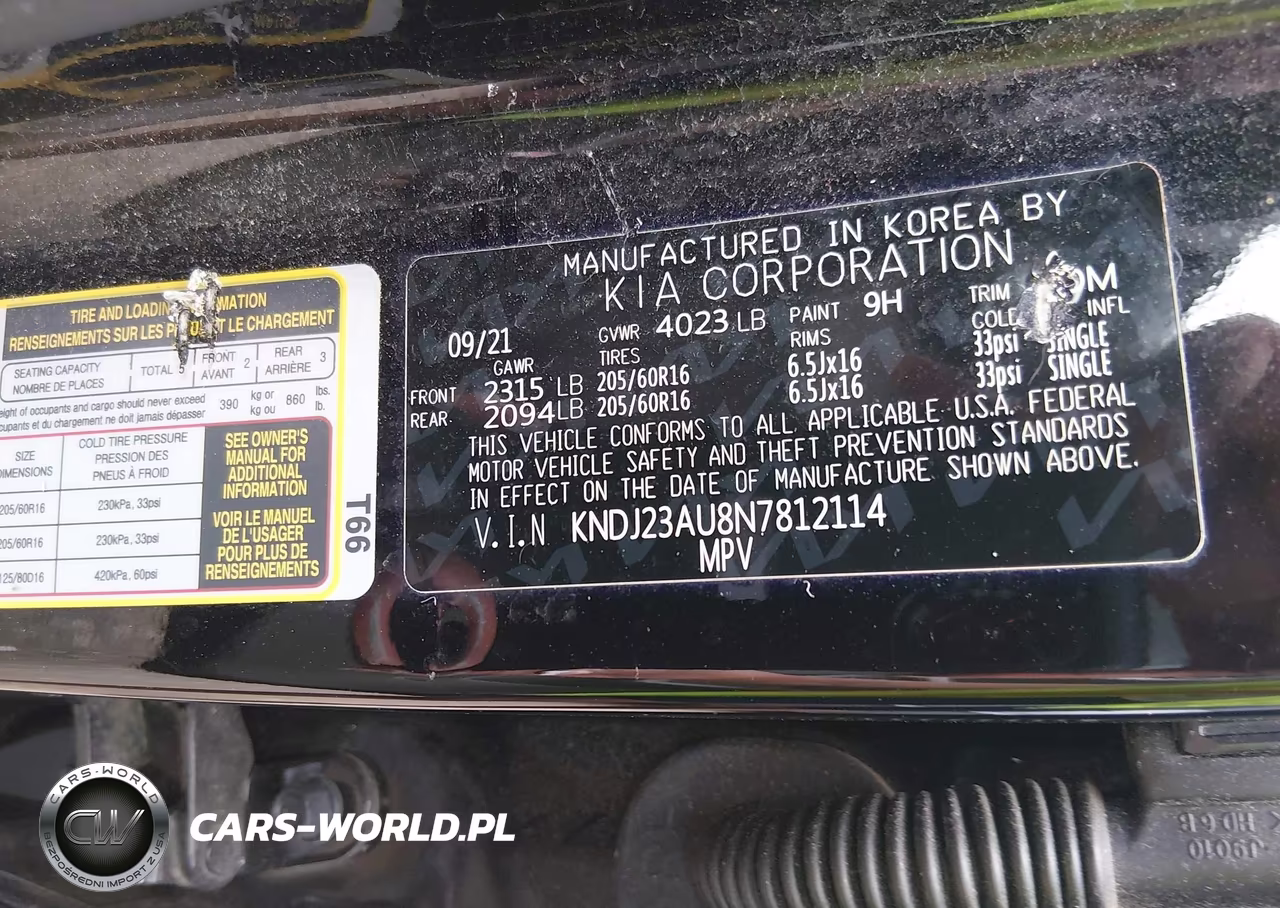 2022 Kia Soul Lx VIN:KNDJ23AU8N7812114 - 9