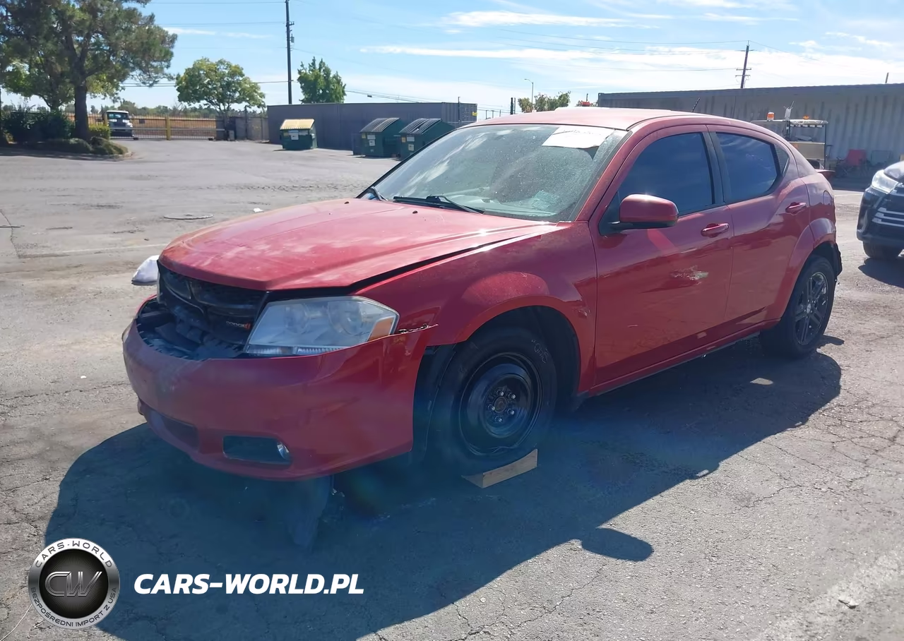 2014 Dodge Avenger Sxt VIN:1C3CDZCBXEN237581 - 2