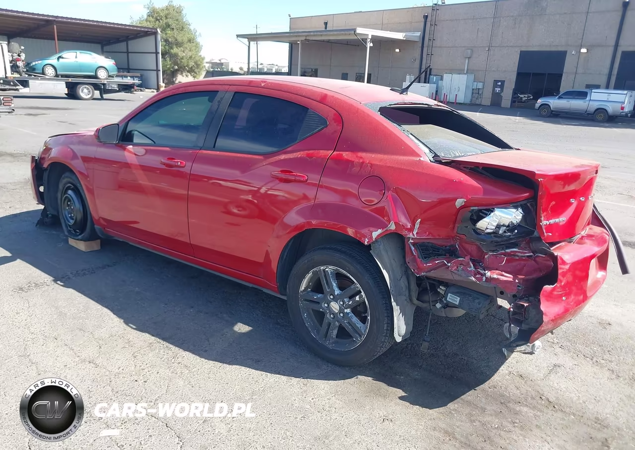 2014 Dodge Avenger Sxt VIN:1C3CDZCBXEN237581 - 3