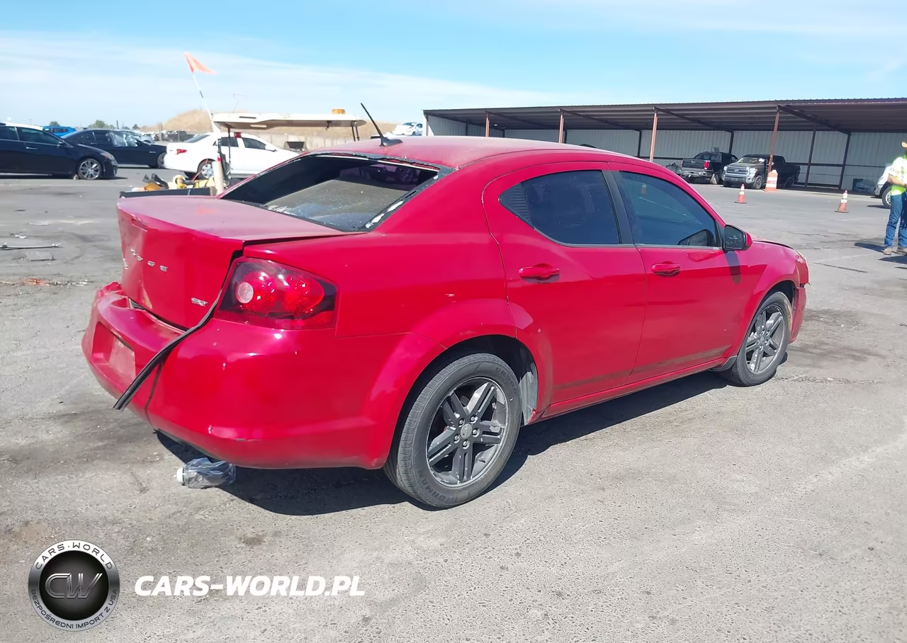 2014 Dodge Avenger Sxt VIN:1C3CDZCBXEN237581 - 4