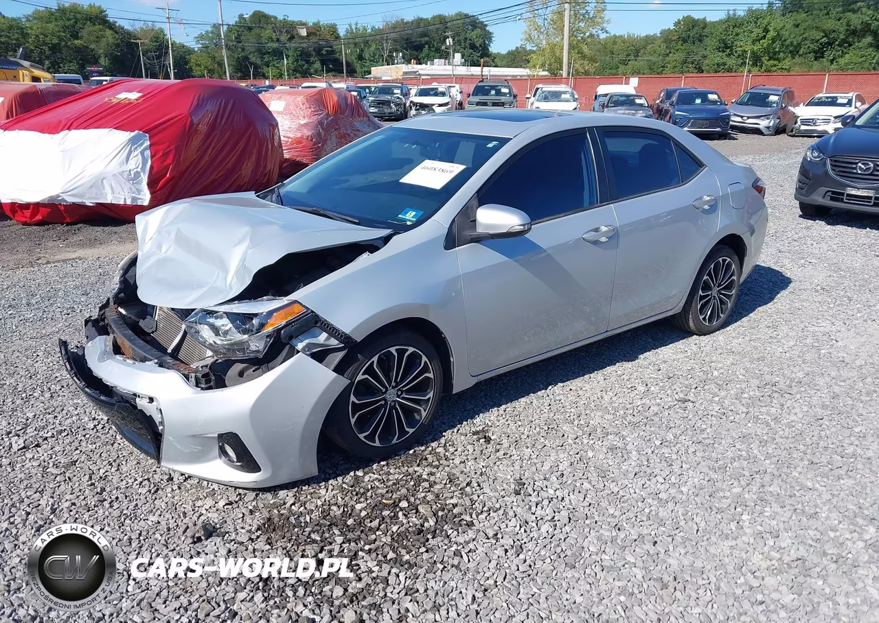 2014 Toyota Corolla S Plus VIN:2T1BURHE0EC125529 - 2