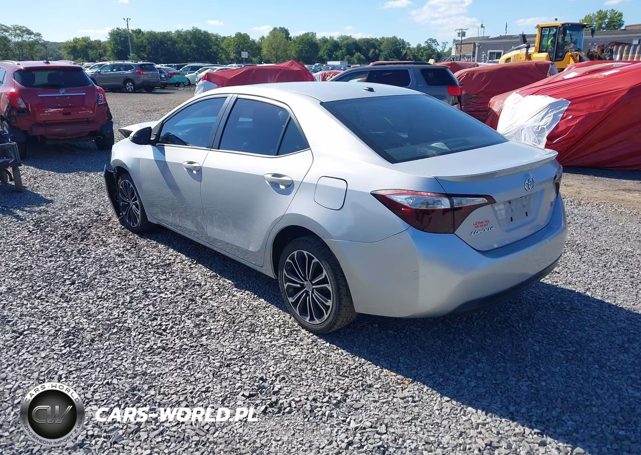 2014 Toyota Corolla S Plus VIN:2T1BURHE0EC125529 - 3