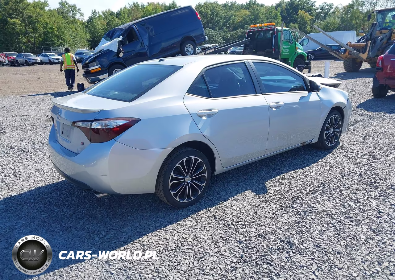 2014 Toyota Corolla S Plus VIN:2T1BURHE0EC125529 - 4