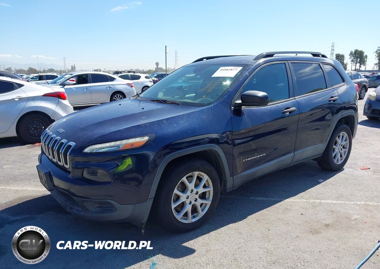 2016 Jeep Cherokee Sport VIN:1C4PJLAB4GW307935 - 2