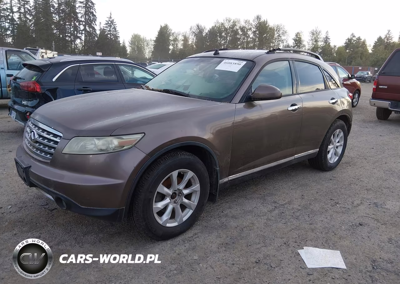 2006 Infiniti Fx35 VIN:JNRAS08W16X200912 - 2