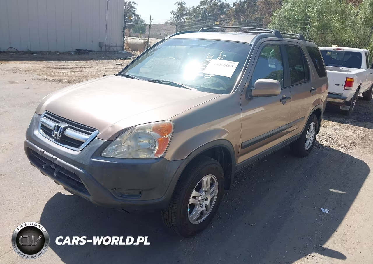 2002 Honda Cr-V Ex VIN:JHLRD78882C076598 - 2