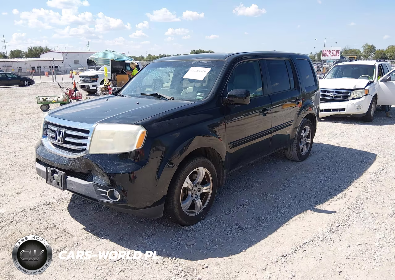 2012 Honda Pilot Ex-L VIN:5FNYF4H63CB033372 - 2