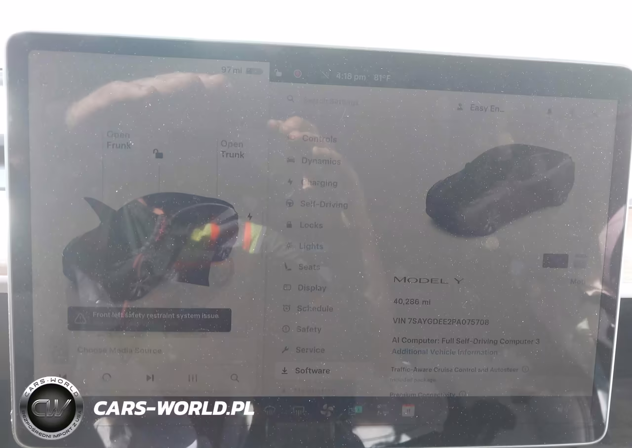 2023 Tesla Model Y Awd-Long Range Dual Motor All-Wheel Drive VIN:7SAYGDEE2PA075708 - 17