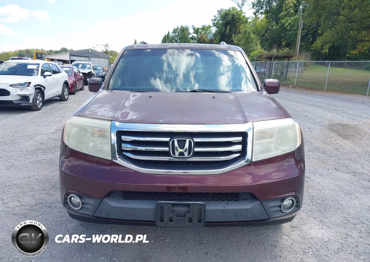 2012 Honda Pilot Ex-L VIN:5FNYF3H53CB024835 - 12