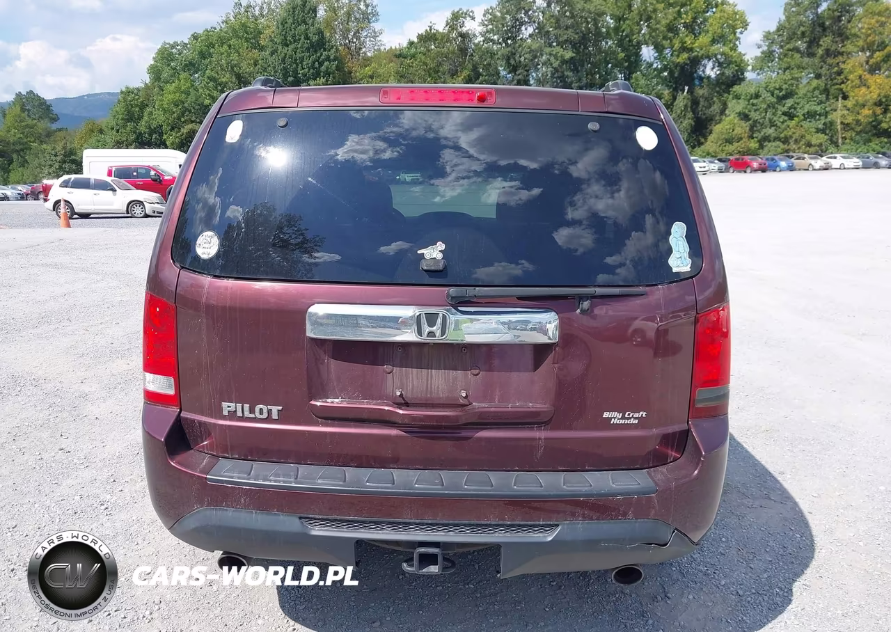 2012 Honda Pilot Ex-L VIN:5FNYF3H53CB024835 - 16