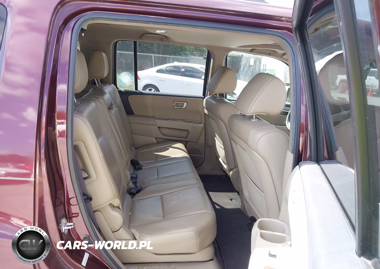 2012 Honda Pilot Ex-L VIN:5FNYF3H53CB024835 - 8