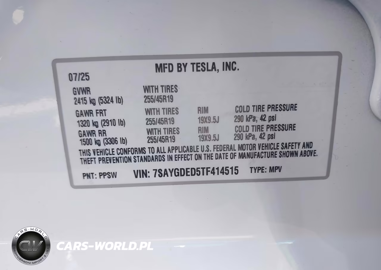 2026 Tesla Model Y Premium Rear-Wheel Drive-Rear-Wheel Drive VIN:7SAYGDED5TF414515 - 9