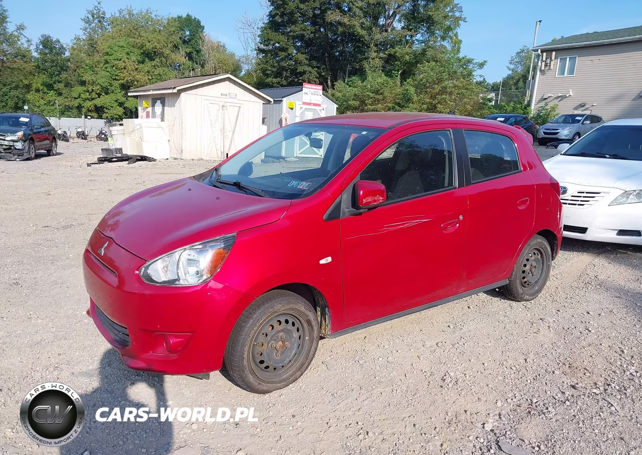 2015 Mitsubishi Mirage De VIN:ML32A3HJ3FH008241 - 2