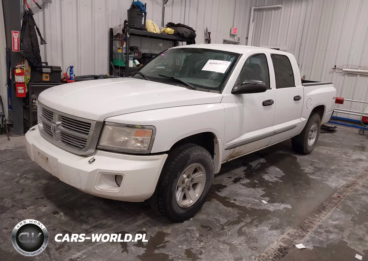 2008 Dodge Dakota Laramie VIN:1D7HW58N48S602680 - 4
