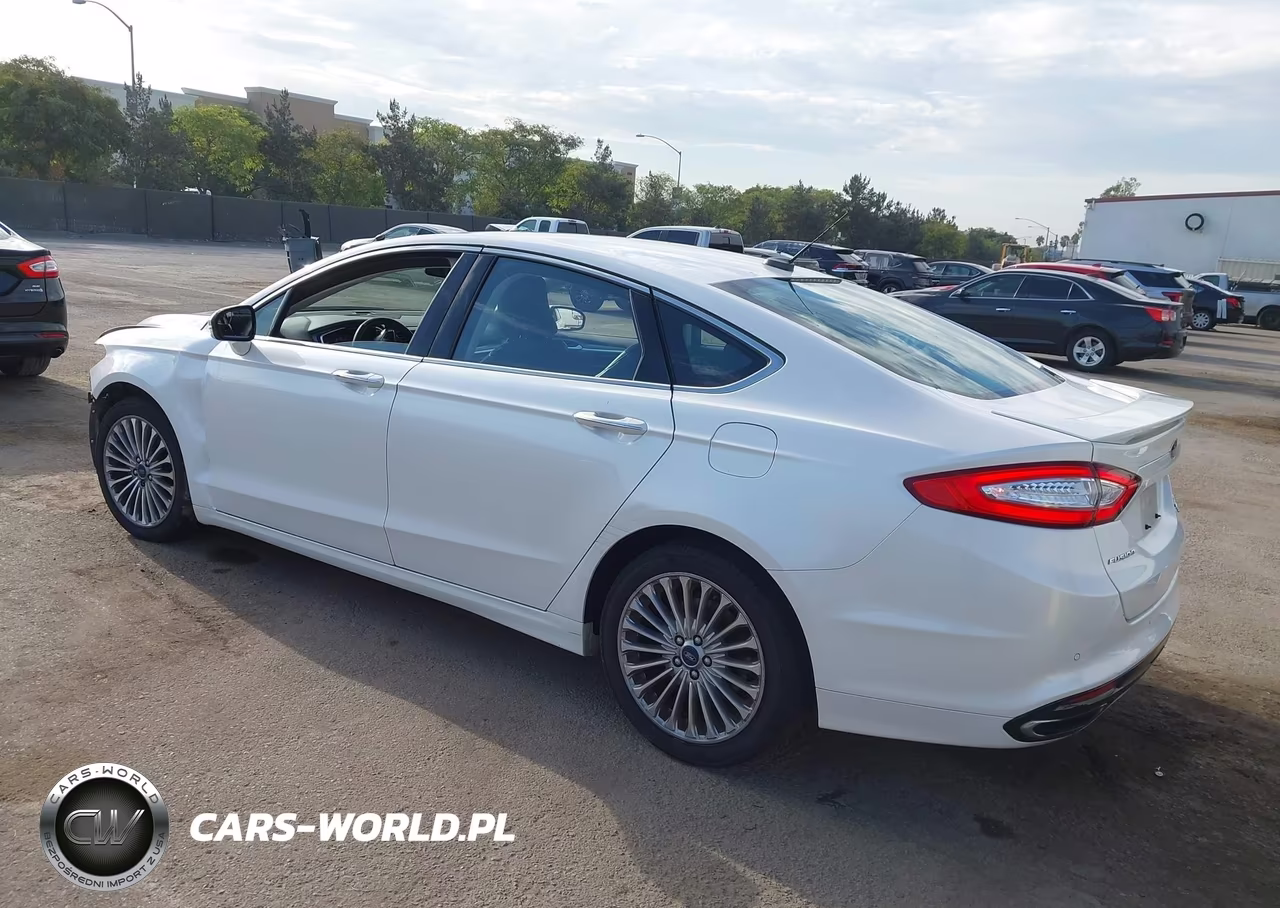 2016 Ford Fusion Titanium VIN:3FA6P0K98GR220133 - 3