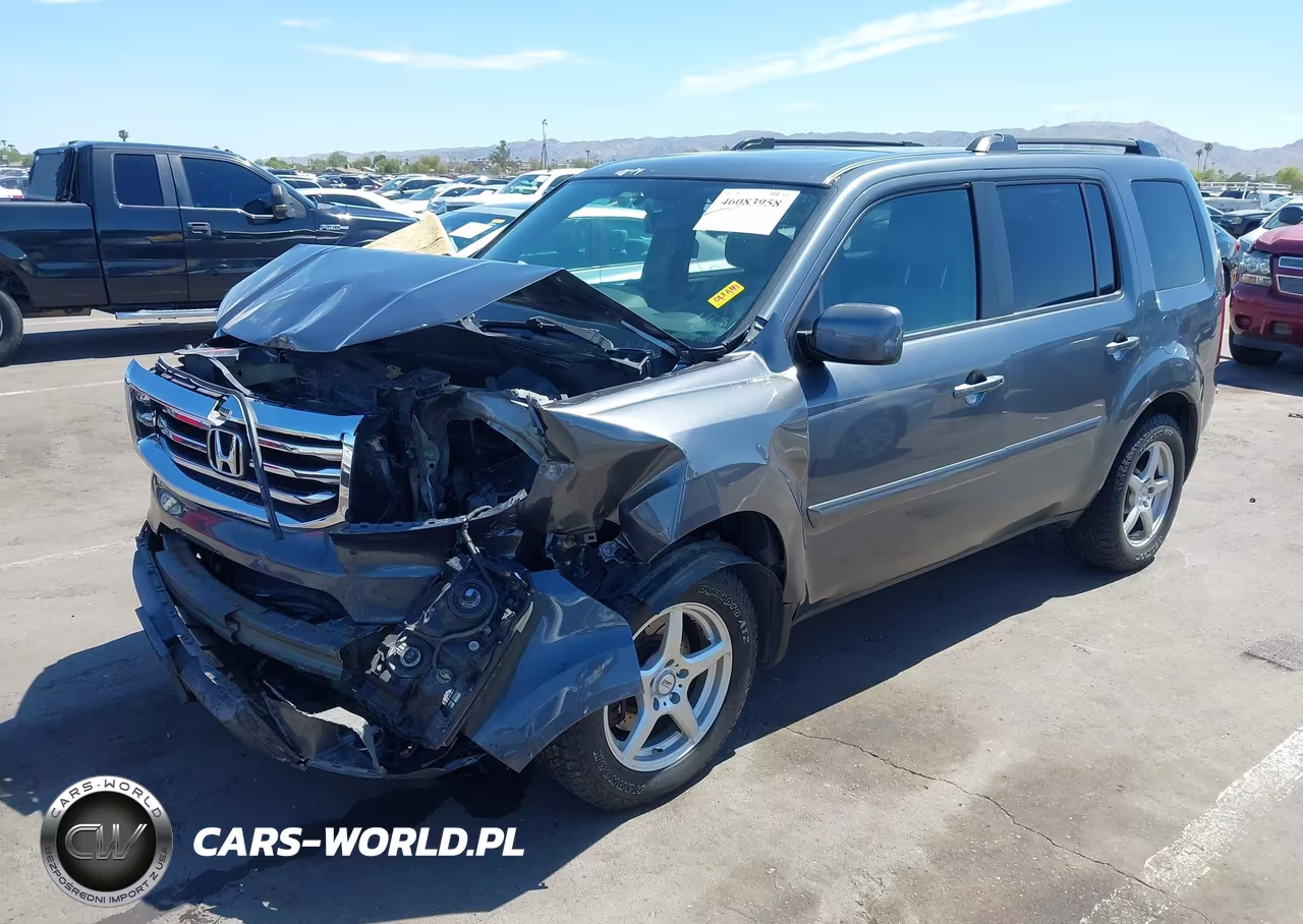 2013 Honda Pilot Ex-L VIN:5FNYF4H53DB061200 - 2