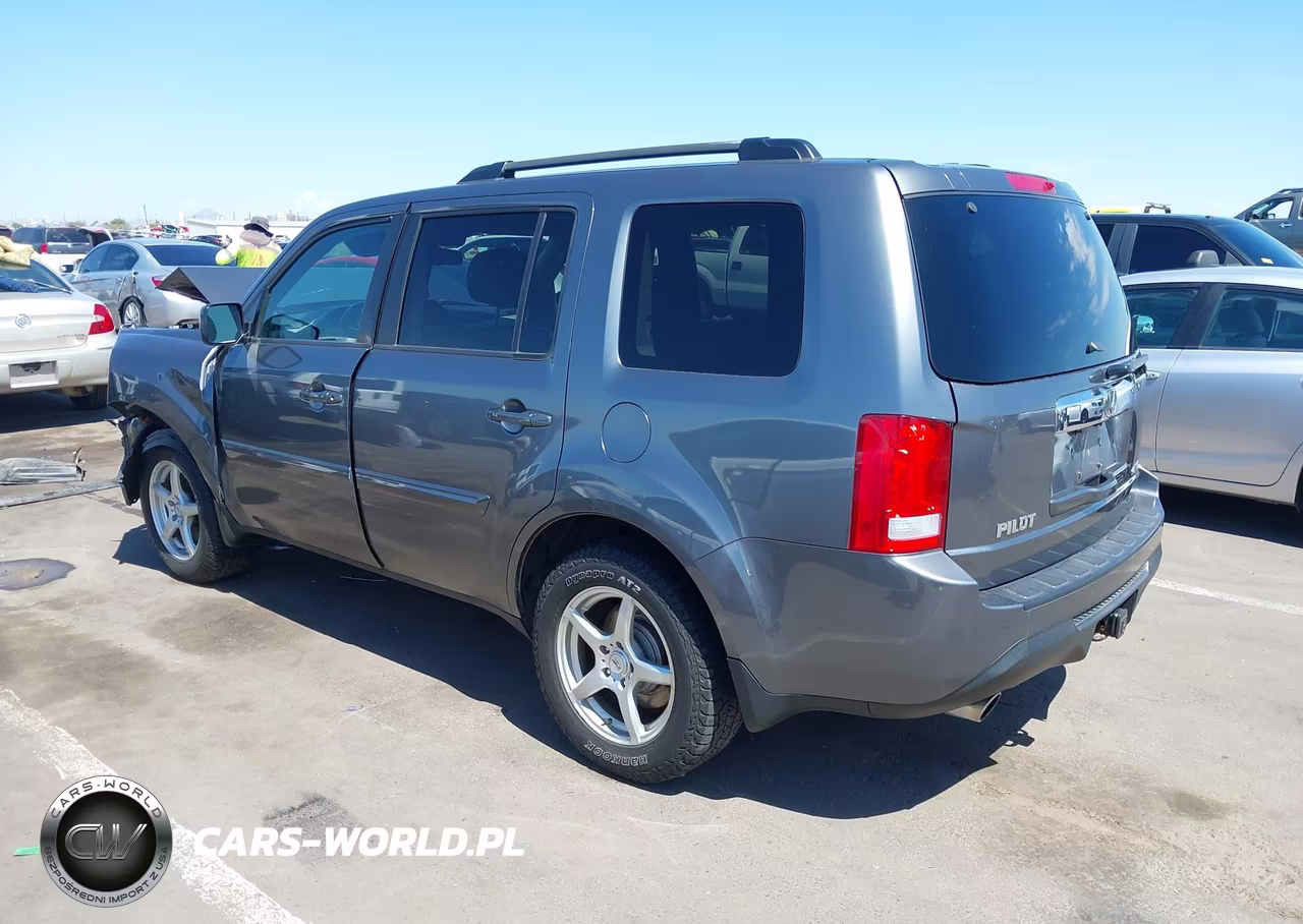 2013 Honda Pilot Ex-L VIN:5FNYF4H53DB061200 - 3