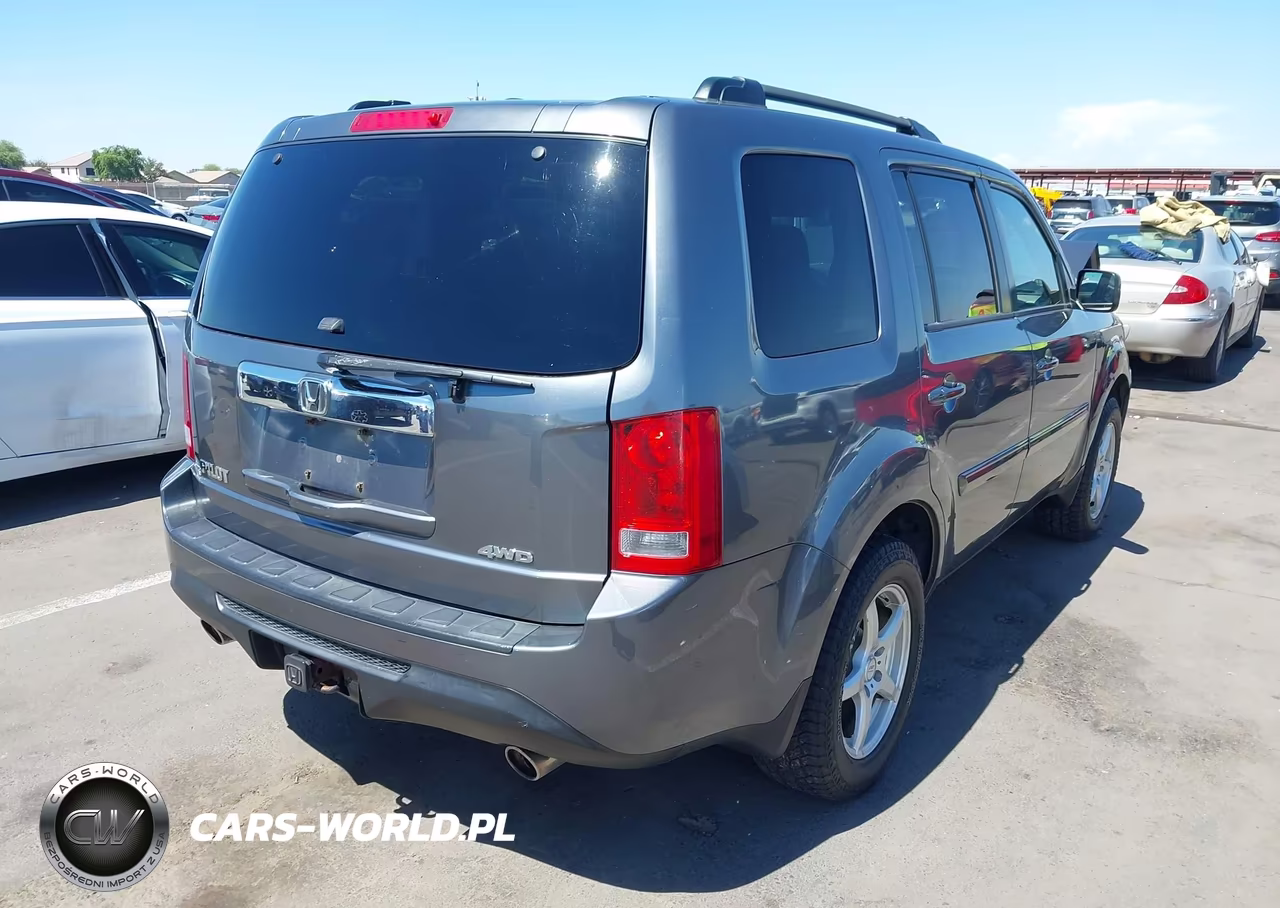 2013 Honda Pilot Ex-L VIN:5FNYF4H53DB061200 - 4