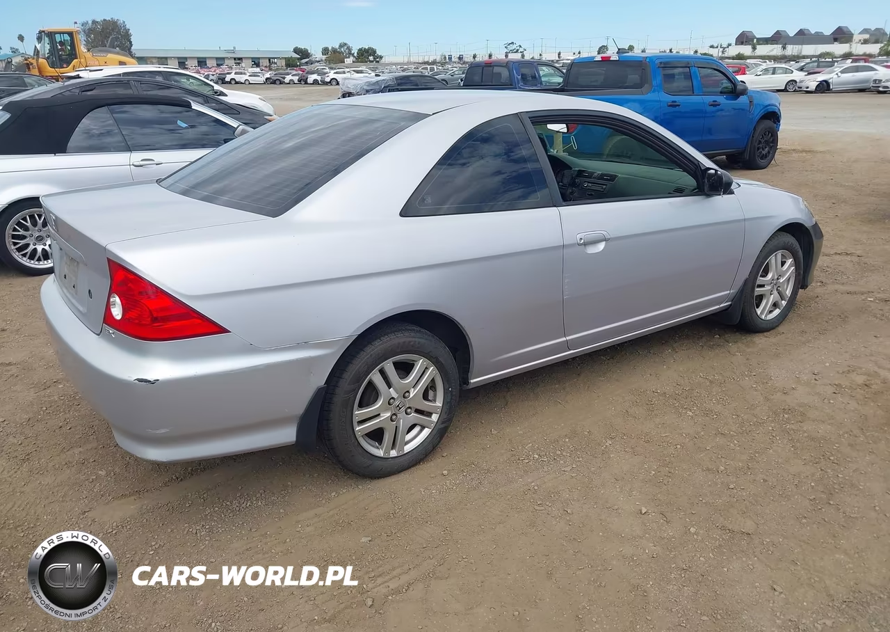 2004 Honda Civic Lx VIN:1HGEM21544L005787 - 4