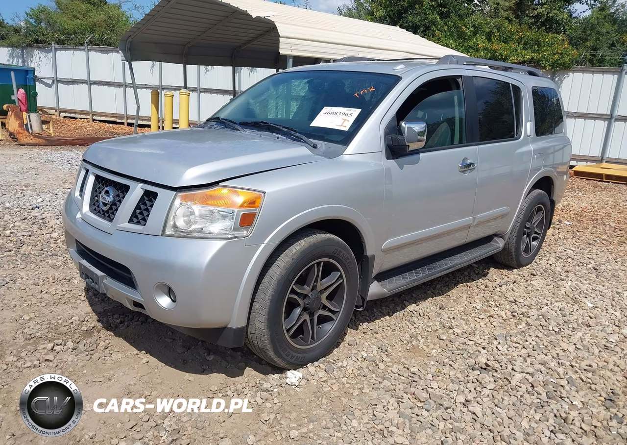 2012 Nissan Armada Sv VIN:5N1AA0NC9CN605142 - 2