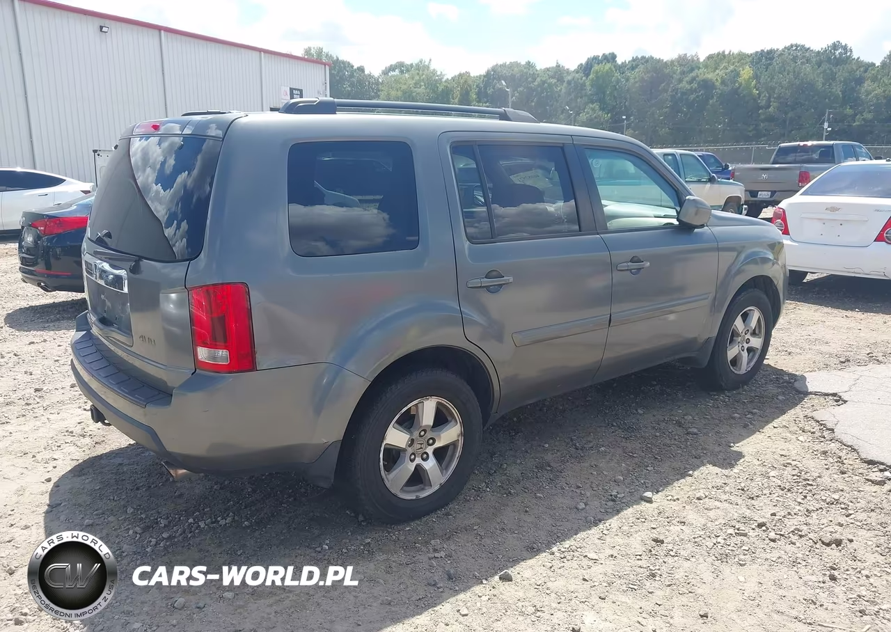 2009 Honda Pilot Ex-L VIN:5FNYF48679B018642 - 4