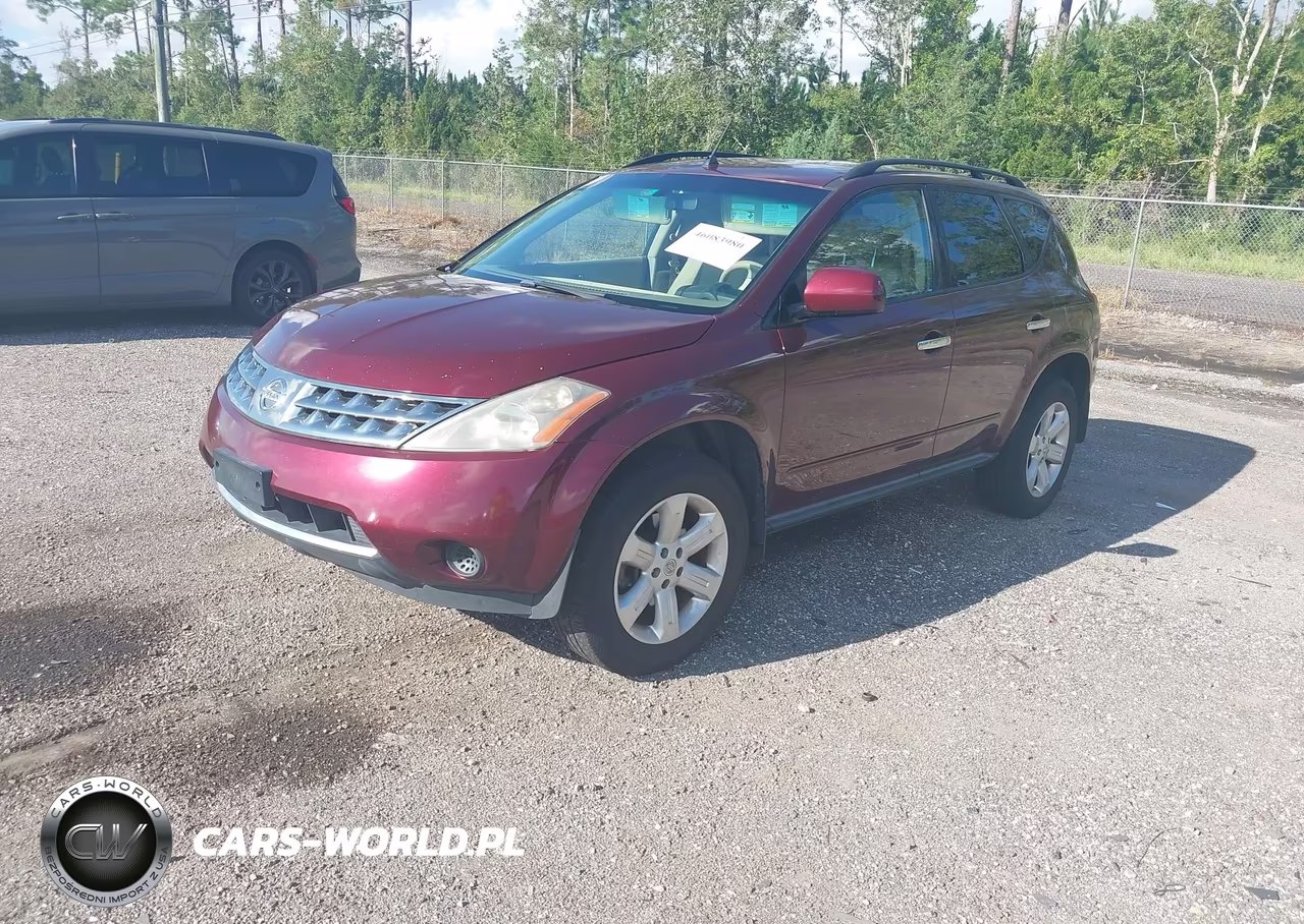 2007 Nissan Murano S VIN:JN8AZ08WX7W637301 - 2
