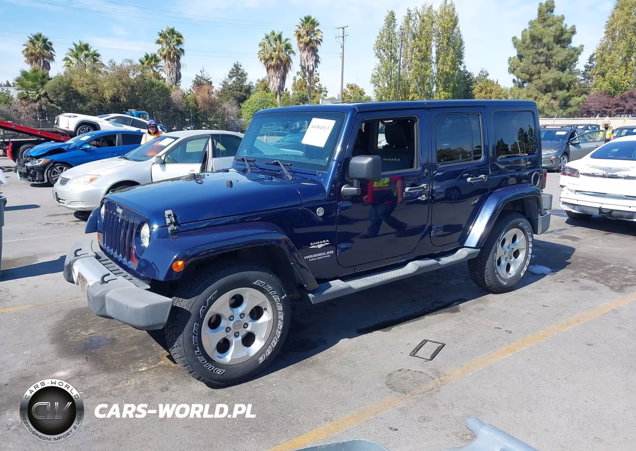 2013 Jeep Wrangler Unlimited Sahara VIN:1C4HJWEG3DL527026 - 2