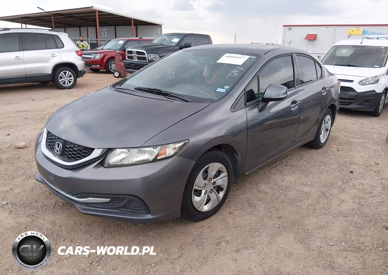 2013 Honda Civic Lx VIN:19XFB2F56DE036226 - 2