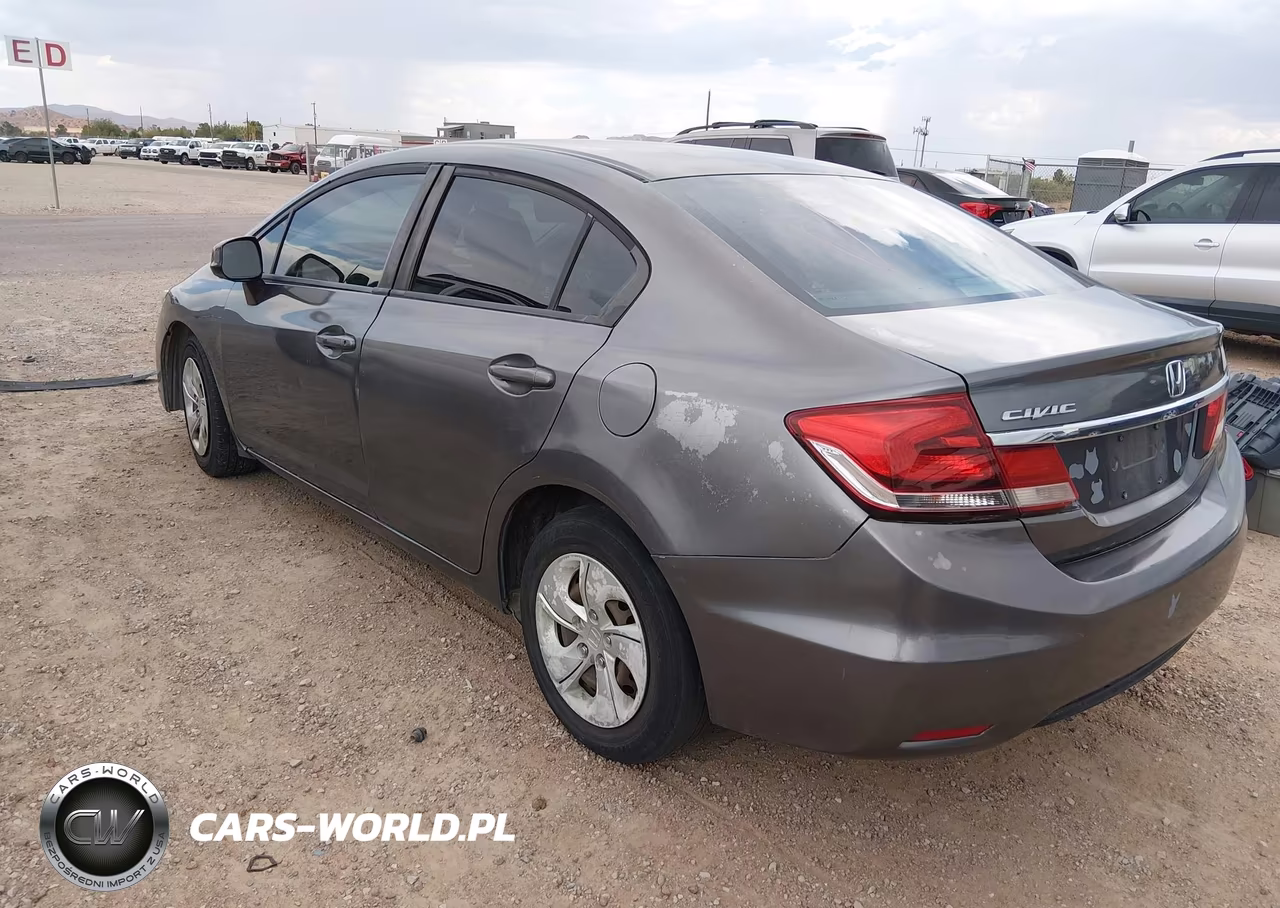 2013 Honda Civic Lx VIN:19XFB2F56DE036226 - 3