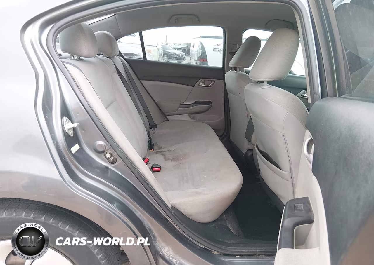 2013 Honda Civic Lx VIN:19XFB2F56DE036226 - 8