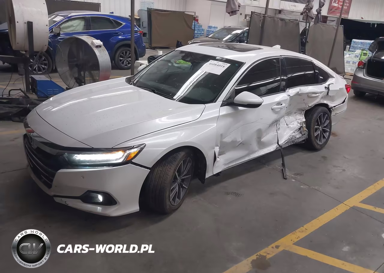 2021 Honda Accord Ex-L VIN:1HGCV1F58MA074663 - 2