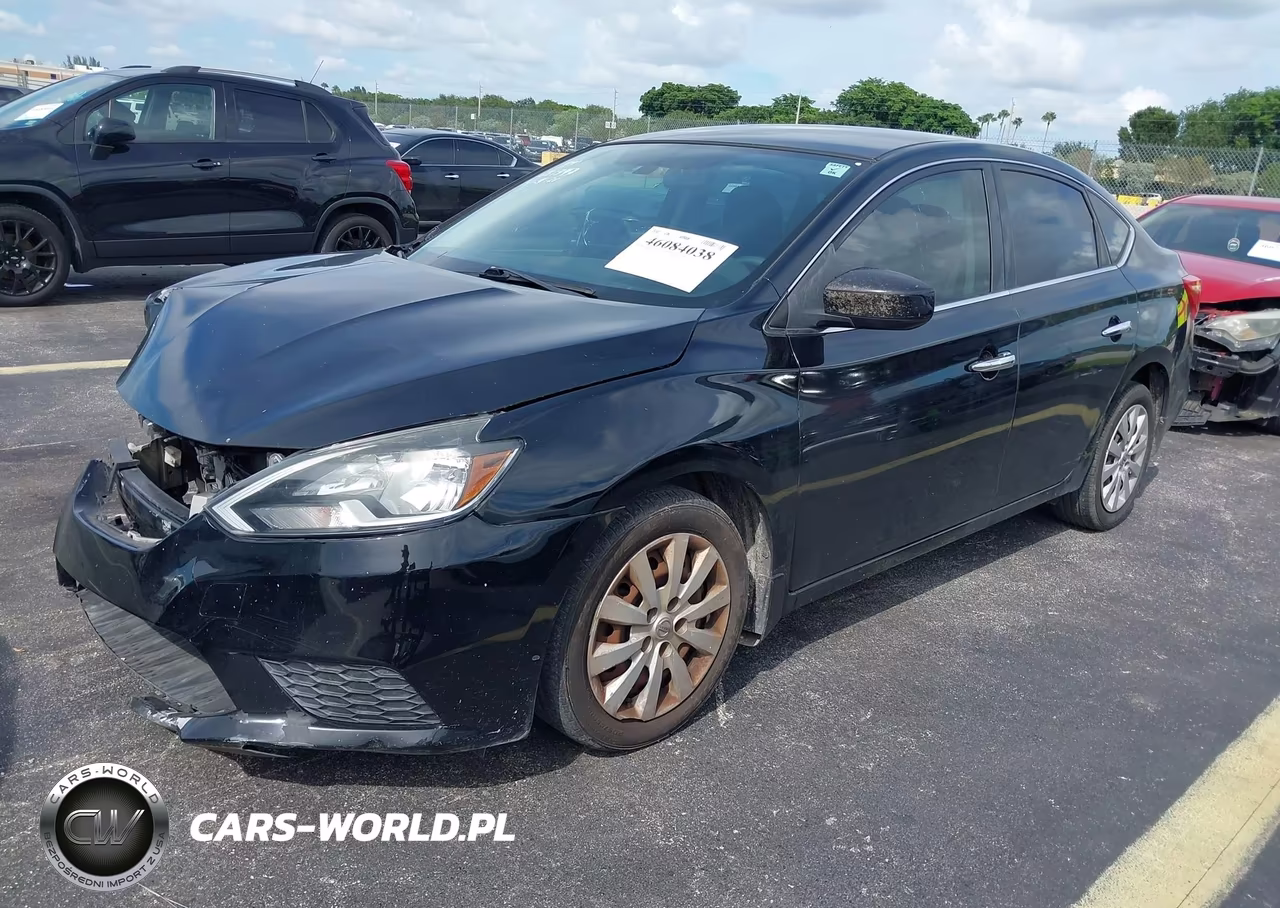 2016 Nissan Sentra Sv VIN:3N1AB7AP3GL681743 - 2