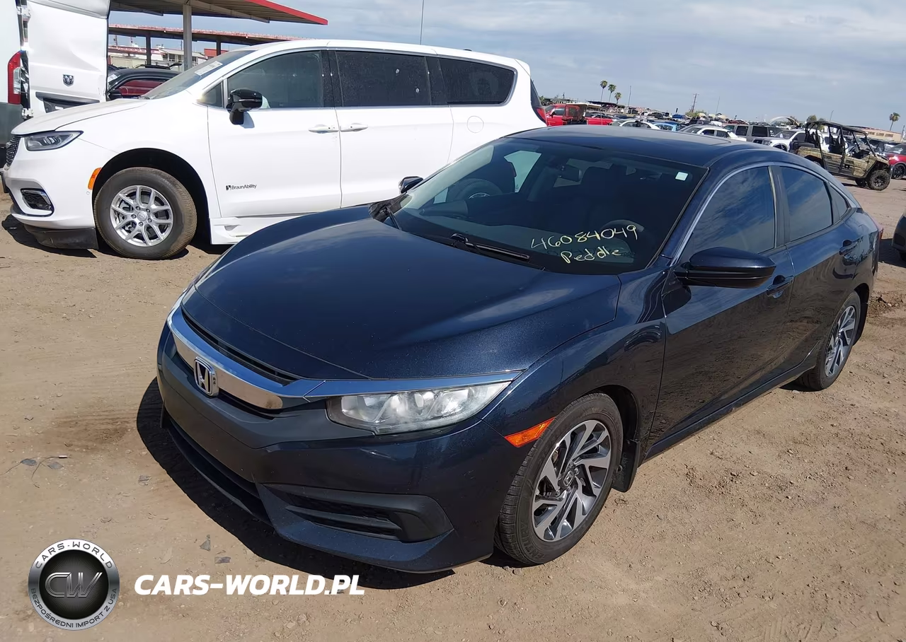 2016 Honda Civic Ex VIN:19XFC2F72GE023184 - 2