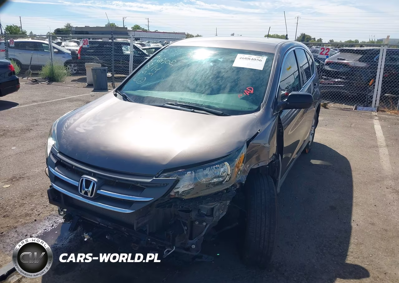 2014 Honda Cr-V Lx VIN:3CZRM3H38EG701538 - 2
