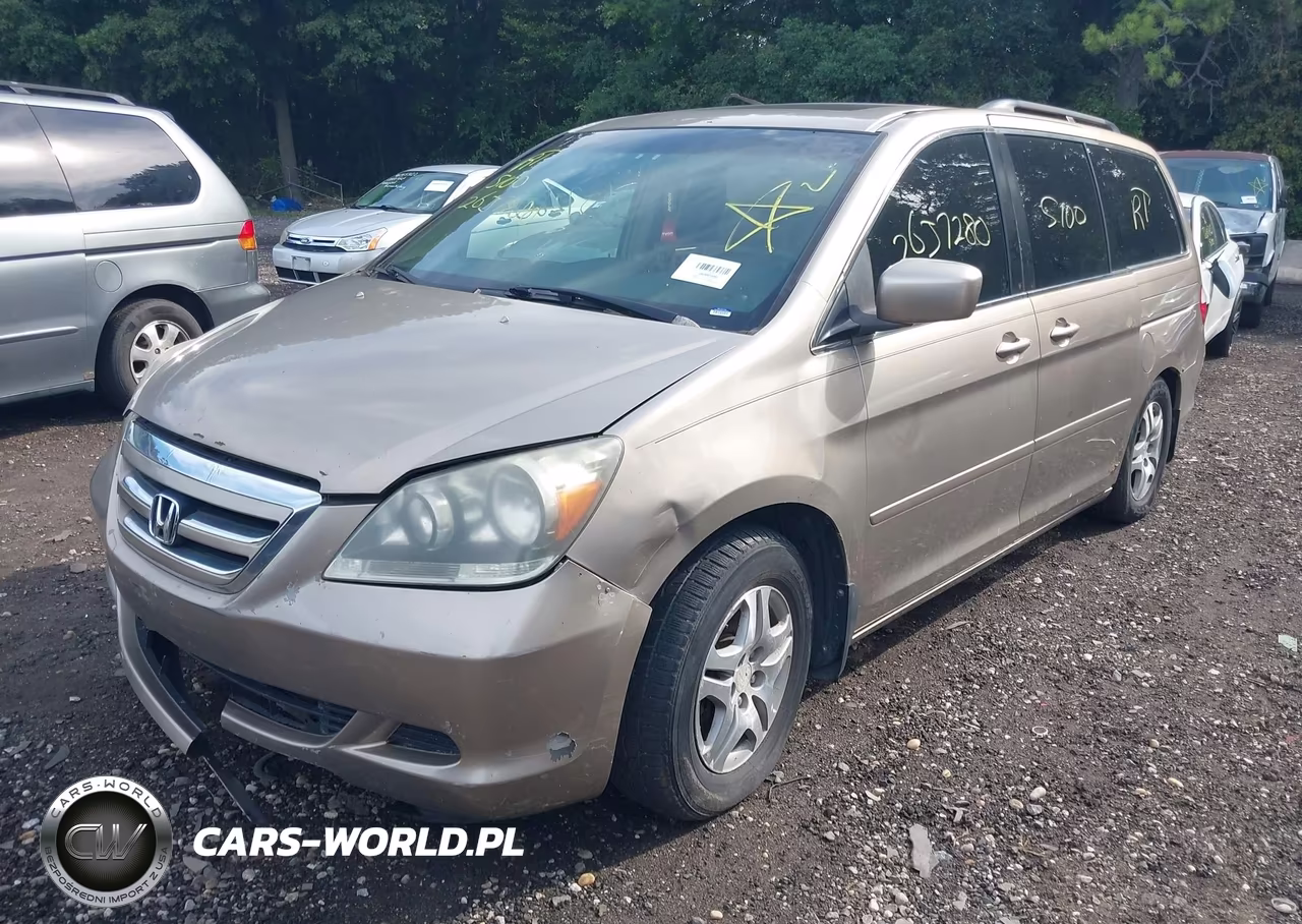 2005 Honda Odyssey Ex-L VIN:5FNRL38675B060505 - 2