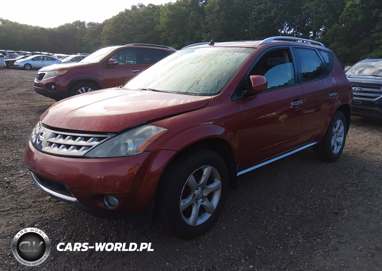 2007 Nissan Murano Se VIN:JN8AZ08W17W645495 - 2