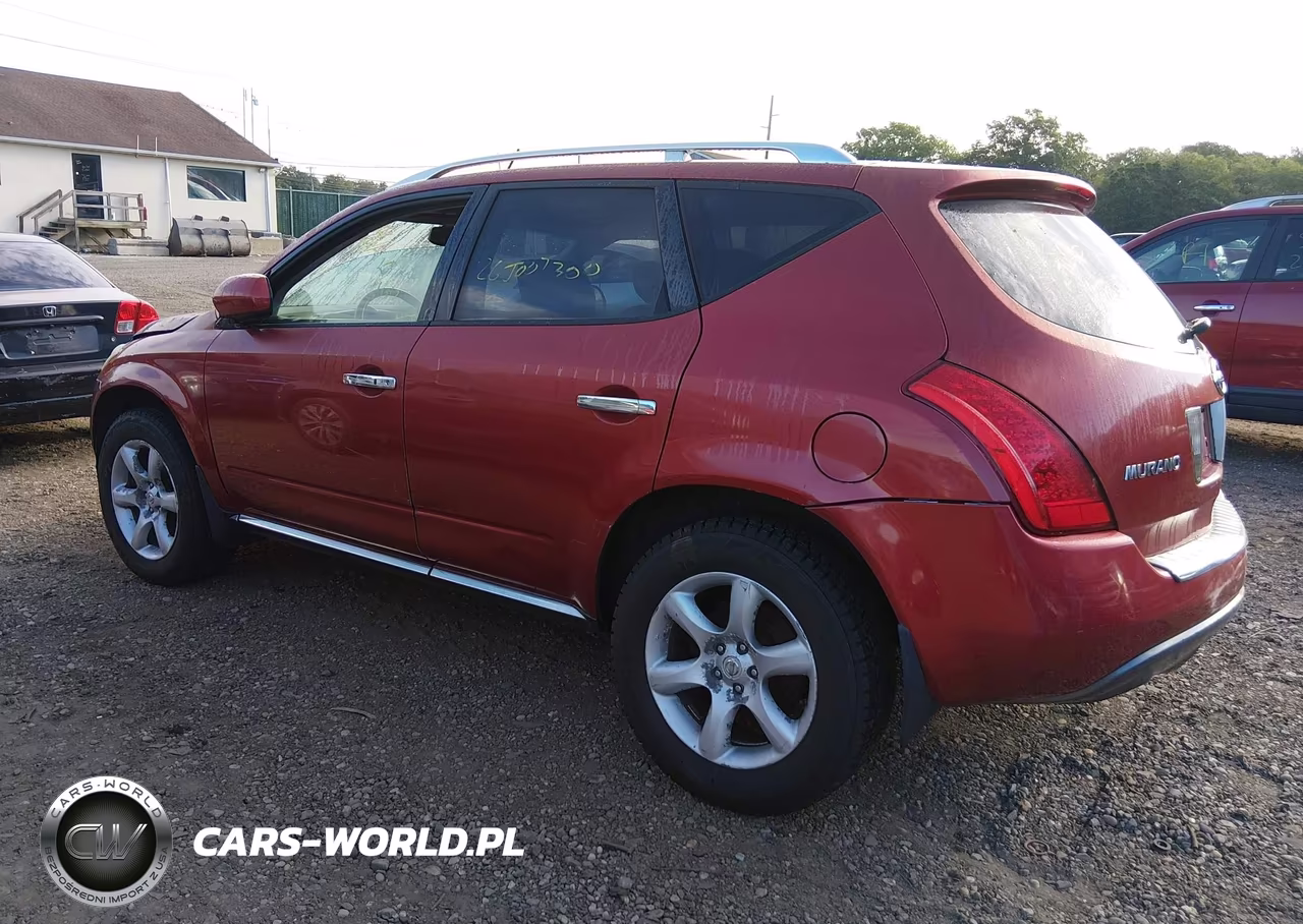 2007 Nissan Murano Se VIN:JN8AZ08W17W645495 - 3