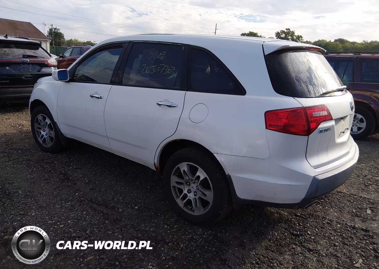 2007 Acura Mdx Technology Package VIN:2HNYD28427H542856 - 3