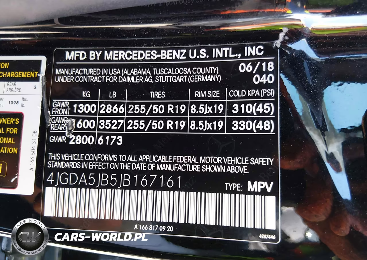 2018 Mercedes-Benz Gle 350 VIN:4JGDA5JB5JB167161 - 9