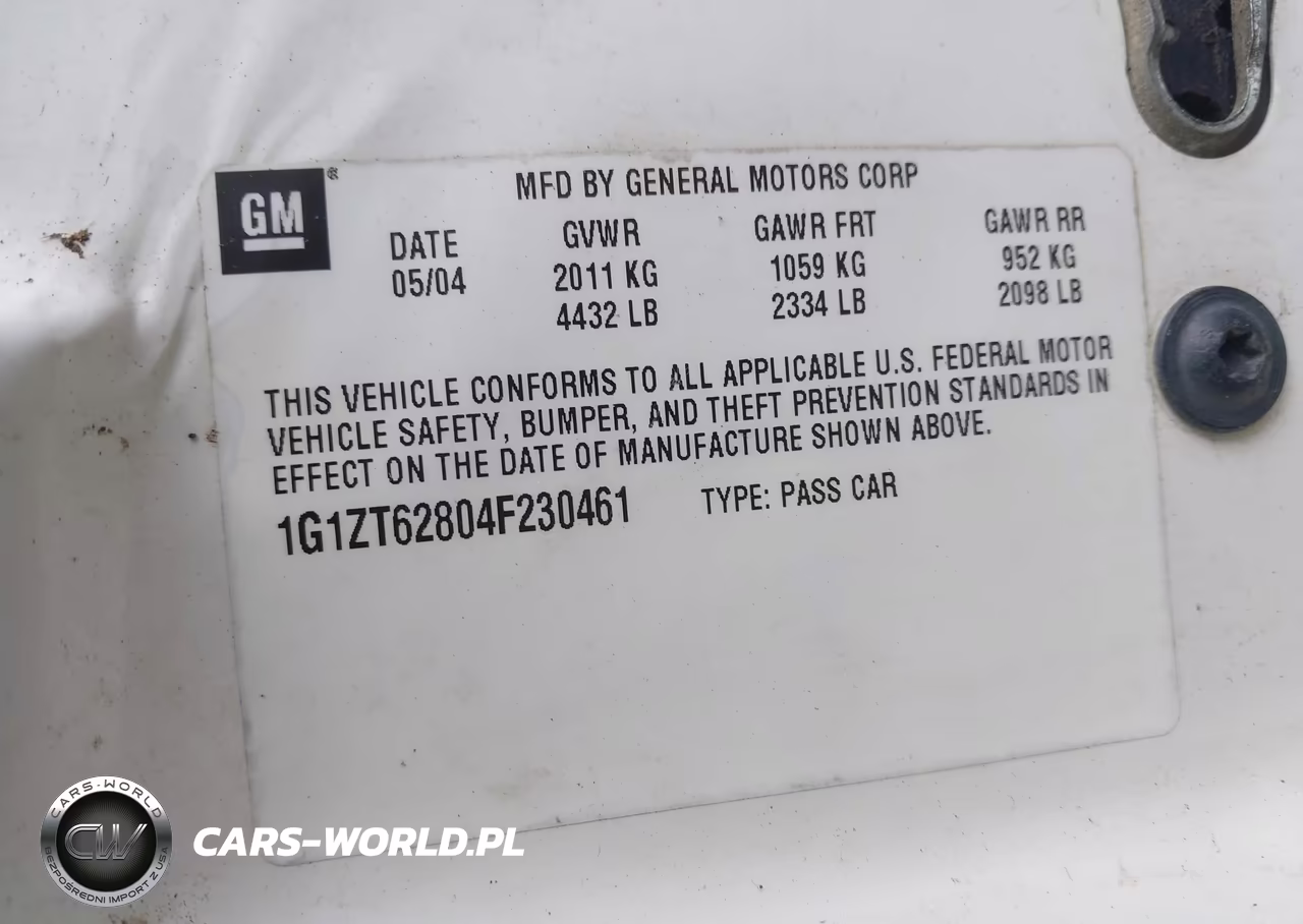 2004 Chevrolet Malibu Maxx Ls VIN:1G1ZT62804F230461 - 9