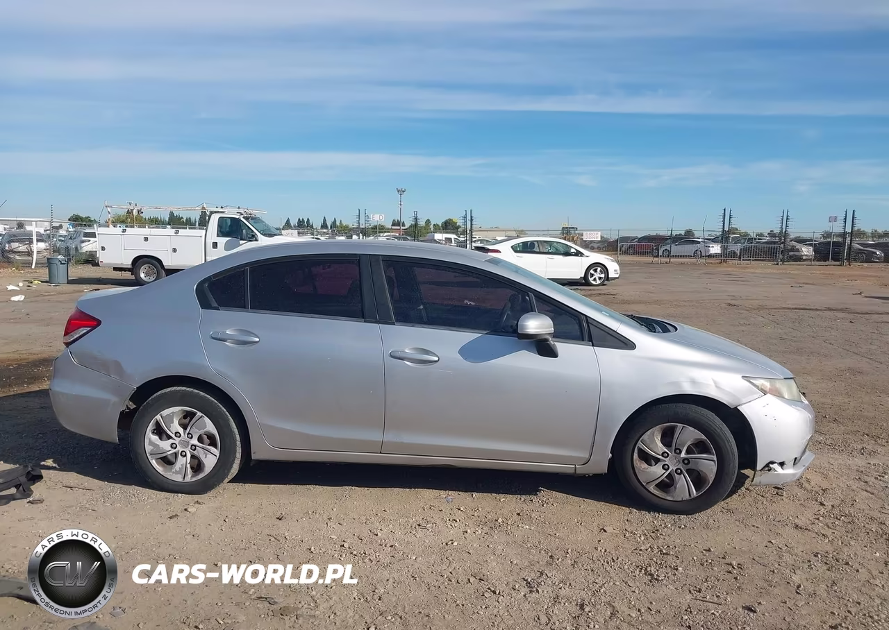 2015 Honda Civic Lx VIN:19XFB2F55FE204389 - 13