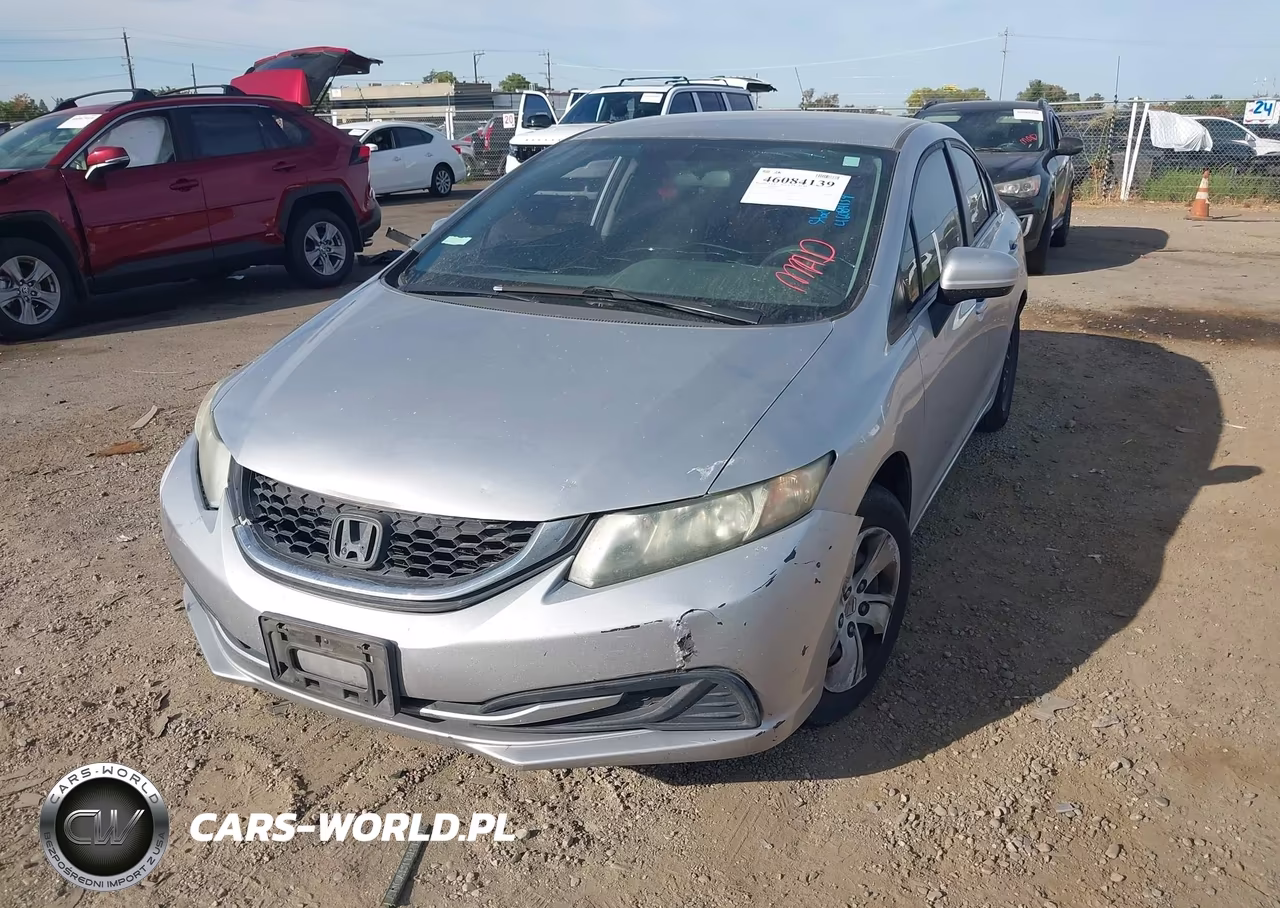 2015 Honda Civic Lx VIN:19XFB2F55FE204389 - 2
