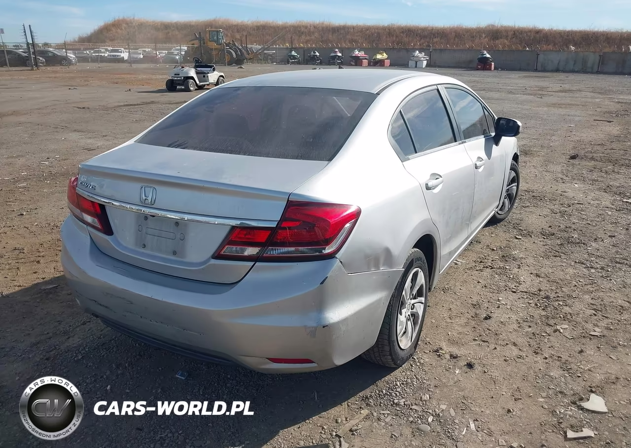 2015 Honda Civic Lx VIN:19XFB2F55FE204389 - 4
