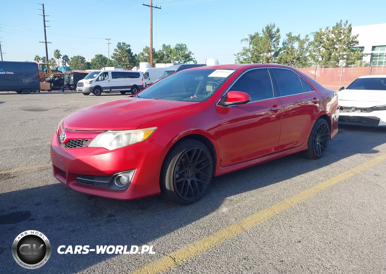 2012 Toyota Camry Se VIN:4T1BF1FK4CU542927 - 2