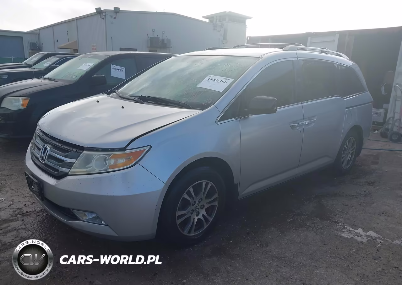 2011 Honda Odyssey Ex-L VIN:5FNRL5H6XBB066029 - 2