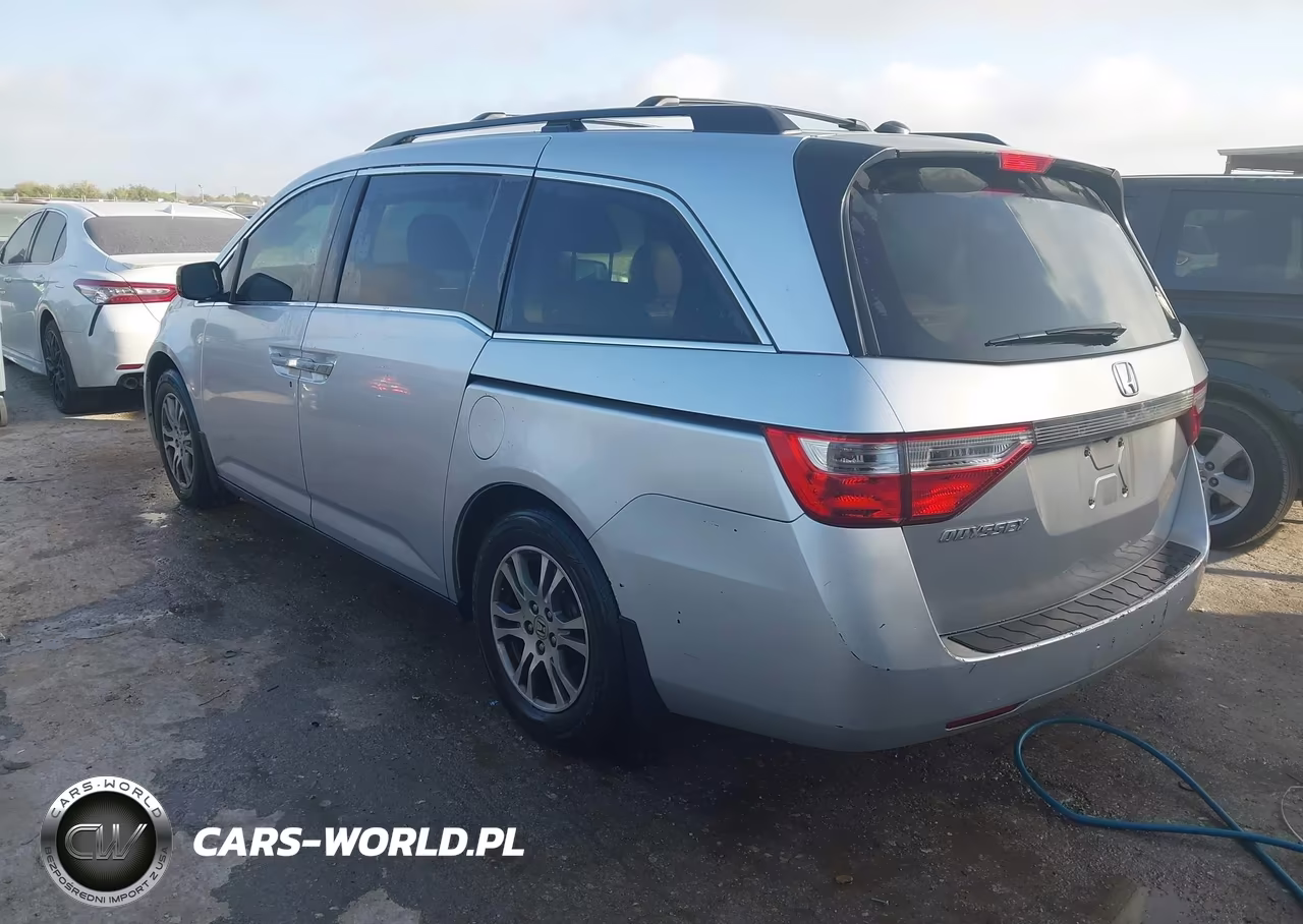 2011 Honda Odyssey Ex-L VIN:5FNRL5H6XBB066029 - 3