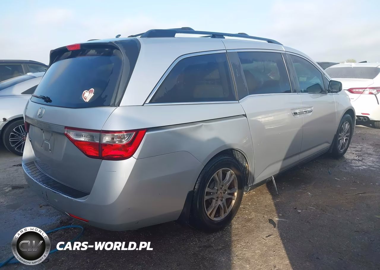 2011 Honda Odyssey Ex-L VIN:5FNRL5H6XBB066029 - 4
