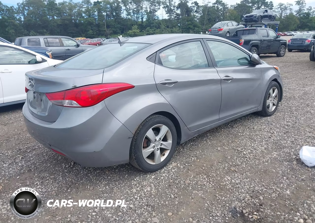 2011 Hyundai Elantra Gls (Ulsan Plant) VIN:KMHDH4AE4BU106423 - 4